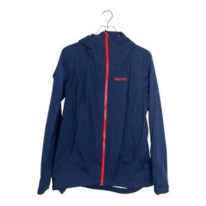 Marmot Women's Blue Jacket with Orange Highlights